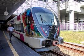 From the parking garage, exit at level cp4 and walk through the shopping mall to enter klia2 departure area. Klia Ekspres Erl Train Services Fastest Train Between Kuala Lumpur And The Klia Klia2 Airport Klia2 Info