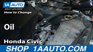 Do all engines fit or. How To Do An Oil Change 1 6l 92 00 Honda Civic Youtube
