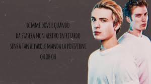 Chords ratings, diagrams and lyrics. Benji Fede Dove E Quando Testo Audio Originale Youtube