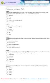 Pdf Contoh Soal Tkd Cpns Soal Tkd Soal Tpa Tes Intelegensi Umum Tiu Tara Uchiha Academia Edu