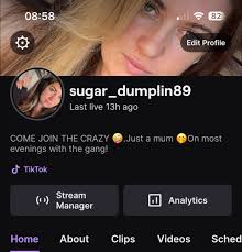 Hey guys!!!! New streamer here 🥰 Come say hi! Drop a follow I'll follow  back 🫶🏻 https://www.twitch.tv/sugar_dumplin89