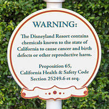 They may be the early warning signs of ovarian cancer. 1986 California Proposition 65 Wikipedia