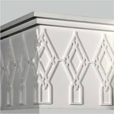 Decorative molding wainscot paneling decorative wood trim Polyurethane Custom Chair Rail Wall Trim Molding Designer Supplier