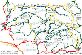 Hotel is located in 280 m from the centre. Cartes Des Cevennes Causse Mejean Causse De Sauveterre Causse Noir Et Mont Lozere