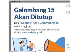 Namun merujuk pada pendaftaran kartu prakerja tahun 2020, cara pendaftaran kartu prakerja gelombang 12 tahun 2021 dilakukan melalui laman www.prakerja.go.id. Cara Cek Peserta Yang Lolos Prakerja Gelombang 15 Di Www Prakerja Go Id Halaman All Kompas Com