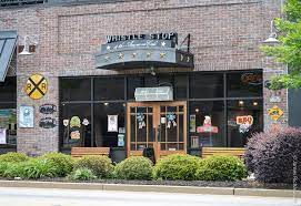 Main street, tr an art cafe & community hub. Whistle Stop At The American Cafe