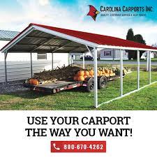 Carolina Carports Inc Is Known For Delivering The Best Quality Metal Structure Portable Carport Carport Carolina Carports