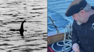 Loch Ness monster' spotted off English coast
