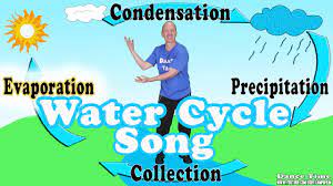 Then they paste them on the cloud template in order. Water Cycle Song For Kids The Four Stages Of The Water Cycle Youtube