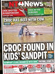 Jun 27, 2021 · the framework outlines the nt's approach to crocodile management and public education aimed at reducing problem human/crocodile interactions. Aussie Newspaper Nt News Fills Front Page With Just Croc Stories Five Of Them Tnt Magazine