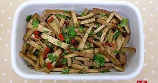 貪吃橘發表的涼拌豆干 萬用常備菜8 食譜 recipe cooking recipes cooking green beans