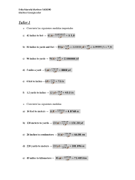 Convert 2 feet to inches: Taller1 Erika Pdf Foot Unit Notation