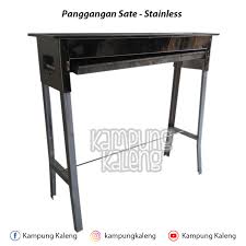 Cukup diletakkan diatas kompor untuk dapat membakar sate / ikan / jagung / sosis / steak yang aman, sehat & enak. Panggangan Sate Stainless Site Titlepanggangan Sate Stainless