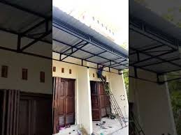 Konsep model kanopi tanpa tiang dianggap lebih efektif. Mata Camera Canopy Minimalis Panjang 13 5 Meter Tanpa Tiang Penyangga Youtube