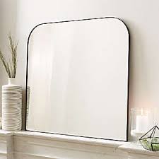 Bathroom mirrors for vanities & bathroom walls vanity mirrors are an absolute necessity in the bathroom, working in tandem with vanity light fixtures to help you complete daily tasks like grooming, styling your hair, or putting on makeup. Bathroom Mirrors Crate And Barrel