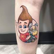 Jordan Smith on Instagram: “Jimmy Neutron tattoo! I loved this show, thanks  for letting me do another fun one :)❤️ #tattoofl… 
