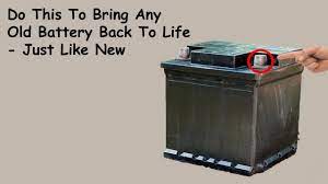 How To Recondition An Old Dead Battery Dead Car Battery Battery Repair Car Battery