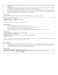 latest resume c#,c++ developer