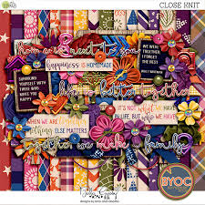You can knit warm projects for your home or accessories for the whole family. Digital Scrapbooking Kits Scrapbook Kits The Lilypad