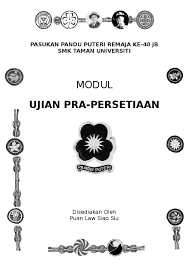 Pandu puteri bermula di kuala lumpur pada tahun 1916 dan pada tahun 1917 persatuan pandu puteri malaysia telah didaftarkan dengan ibu pejabat pandu puteri di calcutta, india. Modul Pra Persetiaan Pandu Puteri By Nur Aisyah Flipsnack