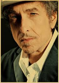 Vintage Bob Dylan Kraft Paper Poster For Home Bar Pub Wall Decor