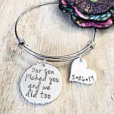 Birthday Gift For Daughter In Law Daughter In Law Gift Daughter In Law Bracelet Wedding Gift Etsy Daughter In Law Gifts Engagement Gifts Personalized Wedding Gifts