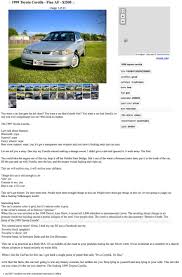 2005 toyota camry xle v6 one owner runs great super clean cold ac 2013 toyota camry xle 55k $12,950 (new port richie) pic hide this posting restore restore this posting. Greatest Craigslist Ad Of All Time Funny