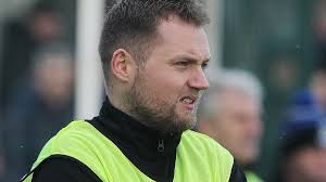 Crumlin United boss Ciaran Caldwell buoyed by breakthrough kids