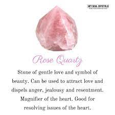Intention Candles Rose Quartz In 2021 Rose Quartz Meaning Rose Quartz Crystal Stones Stones And Crystals