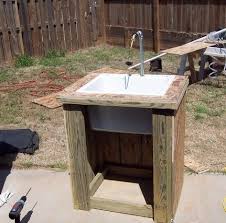 Outdoor Sink Art Studio Pinterest Outdoor Sinks Diy Outdoor Kitchen Garden Sink