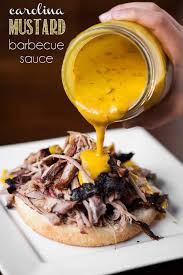 While i always use the heinz chili sauce, i don't always use grape jelly. Carolina Mustard Barbecue Sauce Self Proclaimed Foodie