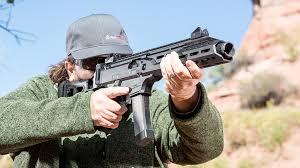 The gun grip has an extreme angle and is similar to the old a2 style ar15 grip. Range Duel Cz Scorpion Evo 3 A1 Smg Vs S1 Carbine Tactical Life Gun Magazine Gun News And Gun Reviews