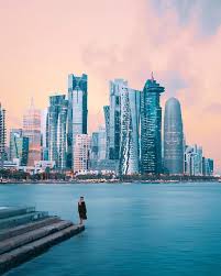 There were many skyscrapers and a stunning skyline! Corniche Oryx City View Of Doha Skyline Explorest