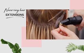 (rings and beads are the same thing). Best Nano Ring Hair Extensions Salon Dubai