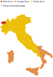 Inter and intra district buses. Italien Burokratie Gegen Covid