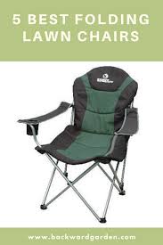 In addition to being super comfortable—this camp chair is also easy to take with you when you are traveling to and from all of the biggest games. 5 Best Folding Lawn Chairs Lawn Chairs Lawn Chair