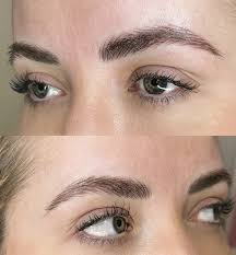 These hyper-realism brows are giving me all the feels today ❤️…..(even  though they are a tad red due to my clients sensitive skin) It's crazy to  think how much techniques have improved
