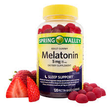 Spring Valley Melatonin Adult Gummies 5 Mg 120 Count Walmart Com