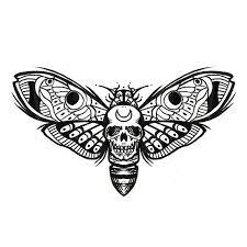 Always Find The Light Moth Tattoo Death Head Moth Tattoo Death Moth Tattoo