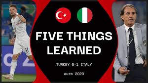 More sources available in alternative players box below. Five Things Learned From Italy 3 0 Turkey Wales Will Be Licking Their Lips Euro 2020