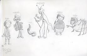 Deviantart More Like James And The Giant Peach By Kczeroo The Giant Peach Roald Dahl Giants
