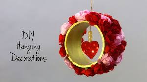 Diy Hanging Decorations Valentine S Day Gift Ideas Diy Room Decor Youtube Diy Diwali Decorations Hanging Decor Paper Decorations