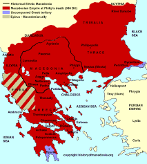 E' morto il principe filippo d'inghilterra. Phillip Ii King Of Macedon S Empire Greek History Historical Maps Ancient Macedonia