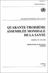 Quarante Troisieme Assemblee Mondiale De La Sante
