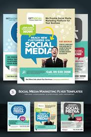 Social Media Marketing Flyers Psd Template 67235 Business Flyer Templates Marketing Flyers Brochure Template