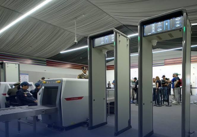 Operación de terminales temporales en el Aeropuerto de Maiquetía