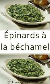 Epinards A La Bechamel En 2020 Epinard Bechamel Recette Epinards Frais Bechamel