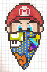Auf Der Seite Gefunden Http Www Deviantart Com Browse All Offset 34 View Mode 2 Order 5 Q Gangsta Pixel Art Pattern Pixel Art Templates Minecraft Pixel Art