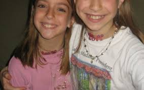 Off to summer camp, girls walk in grandma's footsteps