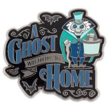 Disney Haunted Mansion Pin A Ghost Will Follow You Home In 2020 Hatbox Ghost Disney Haunted Mansion Haunted Mansion